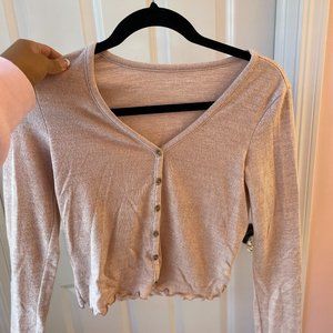 American Eagle Cropped sweater
